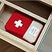 Produktbild Berrose Medizinische Tasche Emergency Survival Drug Speicher Kit Behandlung Outdoor-Heimrettung-tragbar Medizin Aufbewahrungstasche-Erste-Hilfe-Box Tragbare Medizinbox für Überlebensmedizin Pillen