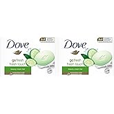 Dove Beauty Cream Bar Katı G&uuml;zellik Sabunu Fresh Touch Nemlendirici Etkili, 90 g 2li paket