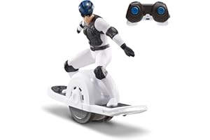 ALPHA GROUP TERRAWHEEL FERNGESTEUERTES HOVERBOARD FÜR KINDER 25 cm großes Terrawheel Hoverboard mit wiederaufladbarem Akku, Fernbedienung und integriertem Gyroskop für maximale Stabilität EU858350 Schwarz