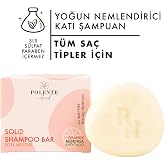 Polente Natural - Yoğun Nemlendirici Katı Şampuan/T&uuml;m Sa&ccedil; Tipleri (110 gr)