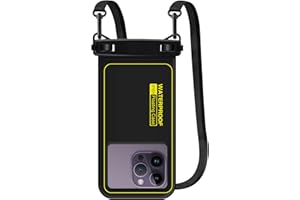 ANLEDDA Waterproof Floating Phone Pouch Case, IPX8 Universal Waterproof Phone Pouch Dry Bag Holder for iPhone 15 14 13 12 11 Pro Max Samsung S23 Huawei Up to 6.7” Phone Protector for Vacation Beach Swimming