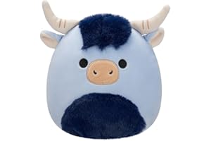 Squishmallows Original 7.5-Inch Toro the Blue Highland Cow