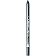 Rimmel London Matita Occhi Waterproof ScandalEyes - Kohl Kajal Brillantinato, 002 Sparkling Black