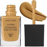 Wet n Wild Photo Focus Matte Foundation, Modulable Matte Liquid Makeup Foundation, Pore Smoothing Finish for All Skin Types,