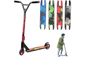Trendi Pro Stunt Scooter | 360° Spin Handlebar Freestyle Trick Scooter with ABEC-7 Bearings | Durable Street Stunt Scooter for Boys, Girls & Teens Age 6+