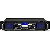 Fenton FPL1000 Digital Amplifier 2x500W with Equalizer | Powerful and accurate sound, front equalizer, efficient cooling and