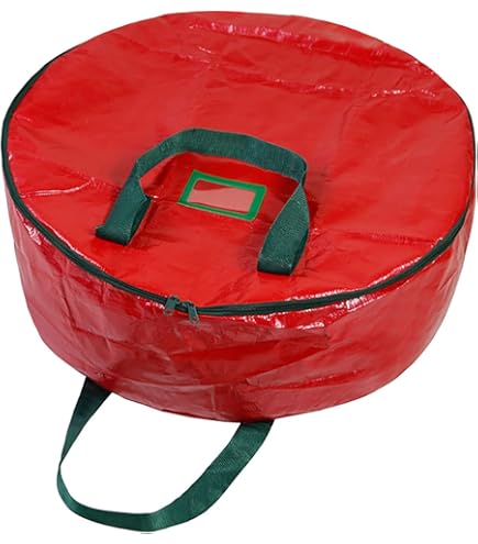 Amazon Clear Wreath Storage Bags Christmas Wreath Holder 24 Inch