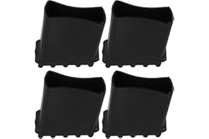 YARNOW Tappi protettivi in gomma per scala, 4 pezzi, per scale, per mobili, piedini antiscivolo, per scale in alluminio, pezzi di ricambio