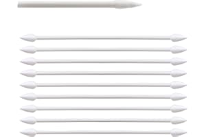 Lens-Aid Bastoncillos Punta Fina M (100 uds.) – Bastoncillos Limpieza Intermedia para Zonas sensibles en cámaras, óptica, teclados, Drones y Dispositivos
