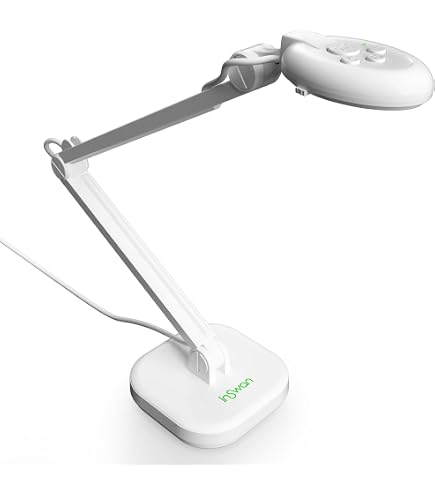 VIISAN P4U 4K Dokumentenkamera & Webcam – 13MP, Bis 60fps, Autofokus, A3-Format | Für Homeoffice, Unterricht & Webkonferenzen