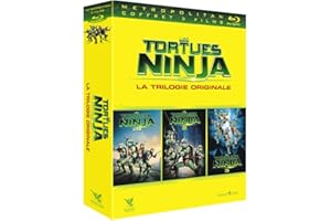 COFFRET LES TORTUES NINJA - LA TRILOGIE ORIGINALE - Le Film + Le Secret de la Mutation + Les Tortues Ninja 3 : Nouvelle génération - BLU-RAY