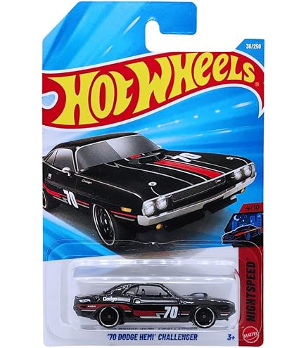 Hot Wheels 70 Dodge Hemi Challenger - Golden Muscle Car
