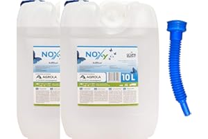 Gasfritzen Agrola 2 x 10 Liter (20 Liter) Kanister AdBlue Harnstofflösung Reduktionsmittel NOx für Diesel-Motoren mit Ausgießer [der Ausgießer befindet Sich hinter dem Aufkleber]