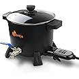 Bienslys Electric Wax Melter Melting Pot for Candle Making Non-stick Soy Candle Making 7L with Pouring Spout and Temperature Control Soap Base