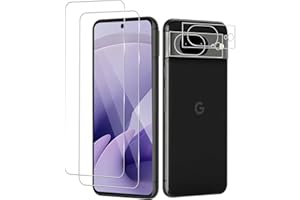 REROXE 2+2 Stück Schutzfolie für Panzerglas für Google Pixel 8 5G, 2.5D Runde Kante 0 Staub & Blasen Google Pixel 8 Displayschutzfolie, HD-Klar Hohe Feinfühligkeit Hohe Auflösung Pixel 8 5G Folie