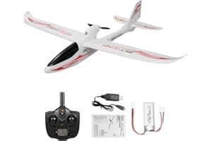 MODELTRONIC Nuevo Avión Radio Control Planeador Wltoys F959S Sky-King 3 Canales Completo Listo para Volar con gyro estabilizador
