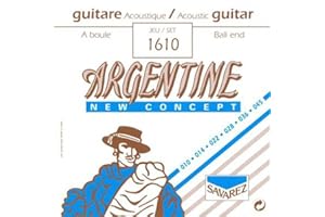 Savarez Jeu de Cordes Argentine .010 - .045 Extra Light à Boule