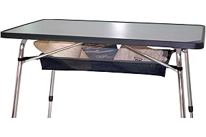 Crespo Ablagenetz S für Campingtische, Grau