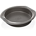 Ninja B30309 Foodi NeverStick Premium 9 inch Round Cake Pan, Nonstick, Oven Safe up to 500⁰F, Dishwasher Safe, Grey