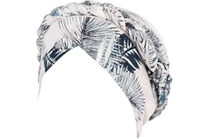 Amorar Elegante Foulard Fiore Turbante Bandane Ladies Fascia Elastica Beanie Hijab Chemo Hat Islamico Copricapo Musulmano Copricapo Chemioterapia cap Copricapo per la Perdita dei Capelli Cancro