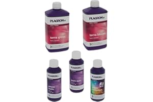 Plagron - Pack engrais 100% Terra Litre - Indoor & Outdoor