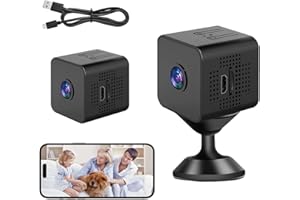 Bqweun 1080p WiFi mini kamera transmisja na żywo telefon komórkowy, kamera monitorująca, Smart Home, monitoring wideo, kamera wewnętrzna