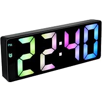 Drfeify Sveglia Digitale, Simpatico Orologio da Scrivania Panda con Display Digitale e Lettura della Temperatura per Camera da Letto, Ufficio, Soggiorno (GREEN