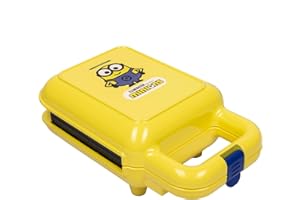 FIZZ CREATIONS Minions Waffle Maker. Minion Shaped Waffle Machine. Officially Licensed Minions Merchandise