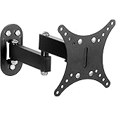 MOUNTY TV Wandhalterung Neigbar Bis 105kg - Perfekte Halterung Für Alle Fernseher Bis 400x400mm VESA