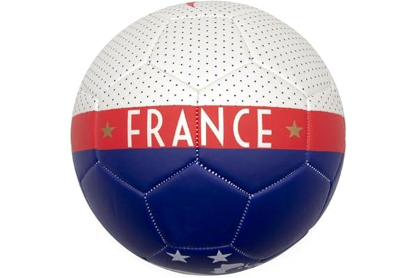 Ballon de Football FFF - 2 étoiles - Collection Officielle Equipe de France de Football - T 5