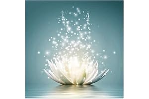 XKQYX Kit Pintura de Diamante 5D Completa Kit, Diamond Art Painting de Loto, Artesanal Pintura de Diamantes Painting Imitación para Adultos, Decoración del Hogar