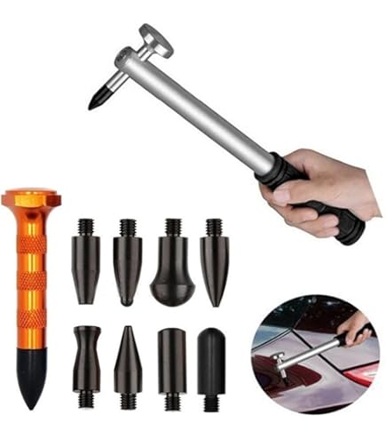 Leva Piana KS Tools 140.2150 Per Carrozzieri - 250mm, Impugnatura Blu, Superficie Rettificata