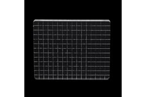 Hosifiy Stamp Set, Acrylic Block for Silicone Stamps, 13 x 16 cm, Acrylic Stamp Block Set with Grid Lines, Transparent Acrylic Block, Stamp Punching Blocks for Scrapbooking, Card Making, Crafts Making