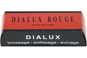 Dialux 024836 Rouge pour une très grande Finition sur or et argent, 100 g