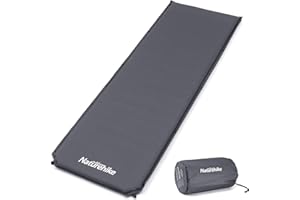 Naturehike Colchoneta Autoinflable Colchón para Acampar Resistente de 5 cm de Grosor, Puede Conectar Múltiples Colchones para Dormir Livianos, Adecuado para Mochileros, Tiendas de Campaña, Hamacas