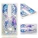 Produktbild Everainy Nokia 6.1/Nokia 6 2018 Hülle Silikon Transparent 3D Flüssig Glitzer Wasser Durchsichtig Stoßstange Gummi Bling Cover für Nokia 6.1 Liquid Stoßfest Hüllen Handyhülle Schutzhülle (Traumfänger)