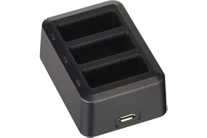 DJI Tello Part 9 - Multiple Battery Charger Compatible with DJI Tello Drive Drone Batteries, Charging Hub, Contains Up To 3 Batteries Simultaneously, Power Supply Not Included