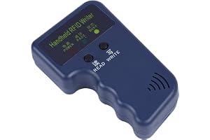 Bärbar handhållen kopiator duplicator för 125 KHz RFID-ID-kort med 5 nyckelbrickor för T5577 eller EM4305