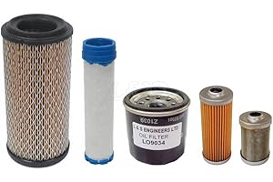 L&S ENGINEERS Filter Service Kit for Takeuchi TB108, TB016 & TB014 Mini DiggersExcavators