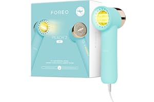 FOREO PEACH 2 go, epilatore luce pulsata - Depilatore corpo donna i uomo - Epilatore viso donna - Alternativa all' epilatore laser - Rapido e indolore - Sistema refrigerante - Arctic Blue