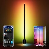 Govee Lampada da Terra RGBIC, Luci LED Compatibile con Alexa e Matter, 152cm Dimmerabile 1725lm con Telecomando e APP, Sinc M