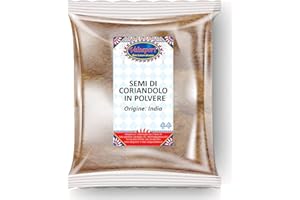 HOME LINE Coriandolo Indiano in Polvere 100% Naturale - Busta da 250g | Spezia Essenziale per Curry, Piatti Asiatici e Ricette Esotiche