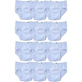 Seher Yıldızı Erkek &Ccedil;ocuk Slip K&uuml;lot Beyaz 12 li Paket Beyaz 3-4 yaş