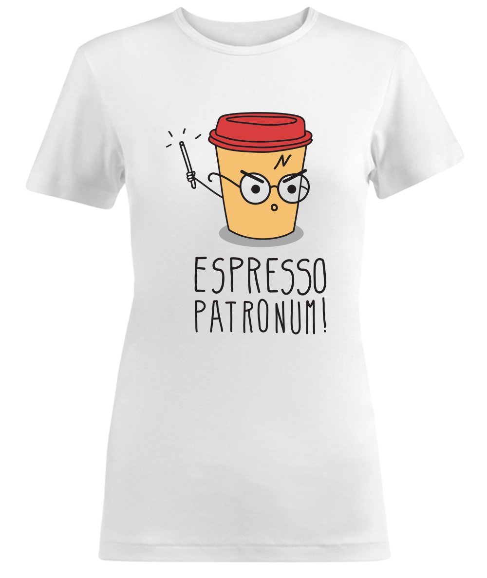 Harry-Potter-Espresso-Patronum-Medium-Damen-T-shirt