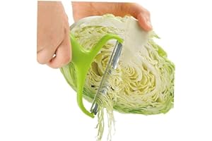 PINICECORE 1pc Cavolo Affettatrice Grattugia Pelapatate Insalata Di Verdure Maker Taglierina Della Frutta 'acciaio Inossidabile Pelatrici