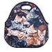 Produktbild Many Cats Soft Insulated Lunch box Food Bag Neoprene Gourmet Handbag lunchbox Cooler warm Pouch Tote bag For School work LB-060 by ProfessionalBags