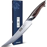 HOSHANHO Boning Knife 15 cm, Sharp Fish Filleting Knife | Professional High Carbon Stainless Steel Japanese Steak Knife for F