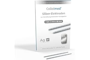 Colloimed - Bastoncini in argento massiccio per Colloimed Colloidmaster CM1000