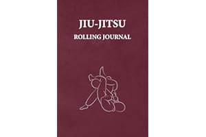 Independently Published Jiu-Jitsu Rolling Journal: BJJ Fanatics' Planner-Style Notebook (2020, 6” x 9”, 125 Pages, Wide-Ruled, Faux Leather Cover, 15512500031)