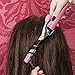 Carmen C81003P Hair Curling Tongs with 2 Heat Settings - Pink
